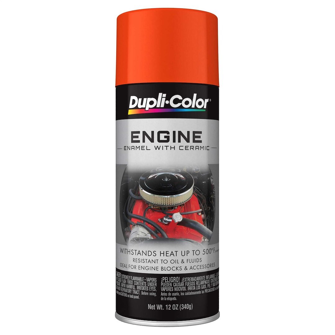 VHT Engine Paint, Heat Resistant to 500 Degrees Fahrenheit, Chrysler Hemi Orange, 12 Ounce Aerosol Spray Can – DE1652