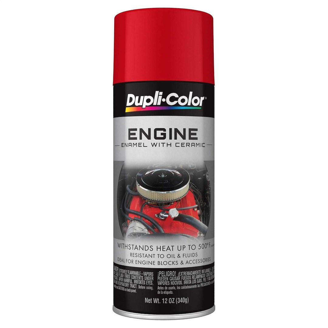 VHT Engine Paint, Heat Resistant to 500 Degrees Fahrenheit, Red, 12 Ounce Aerosol Spray Can – DE1653