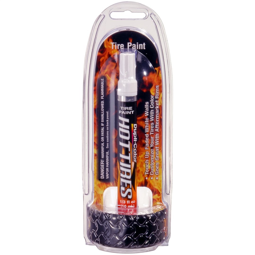 VHT Paint, Hot Tires ™, Tire Marking Pen, White, Tube, 0.5 Ounce – HT100