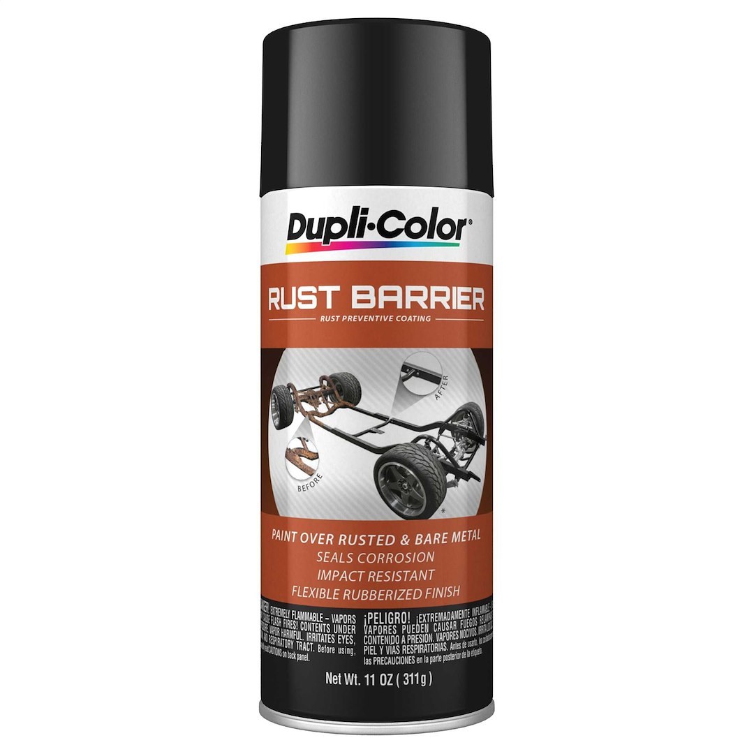 VHT Rust Treatment, Rust Barrier ™, Use to Prevent Rust on Bare Metal/ Rusted Surface, 11 Aerosol Can, Spray-On, Single, Gloss Black – RBA101