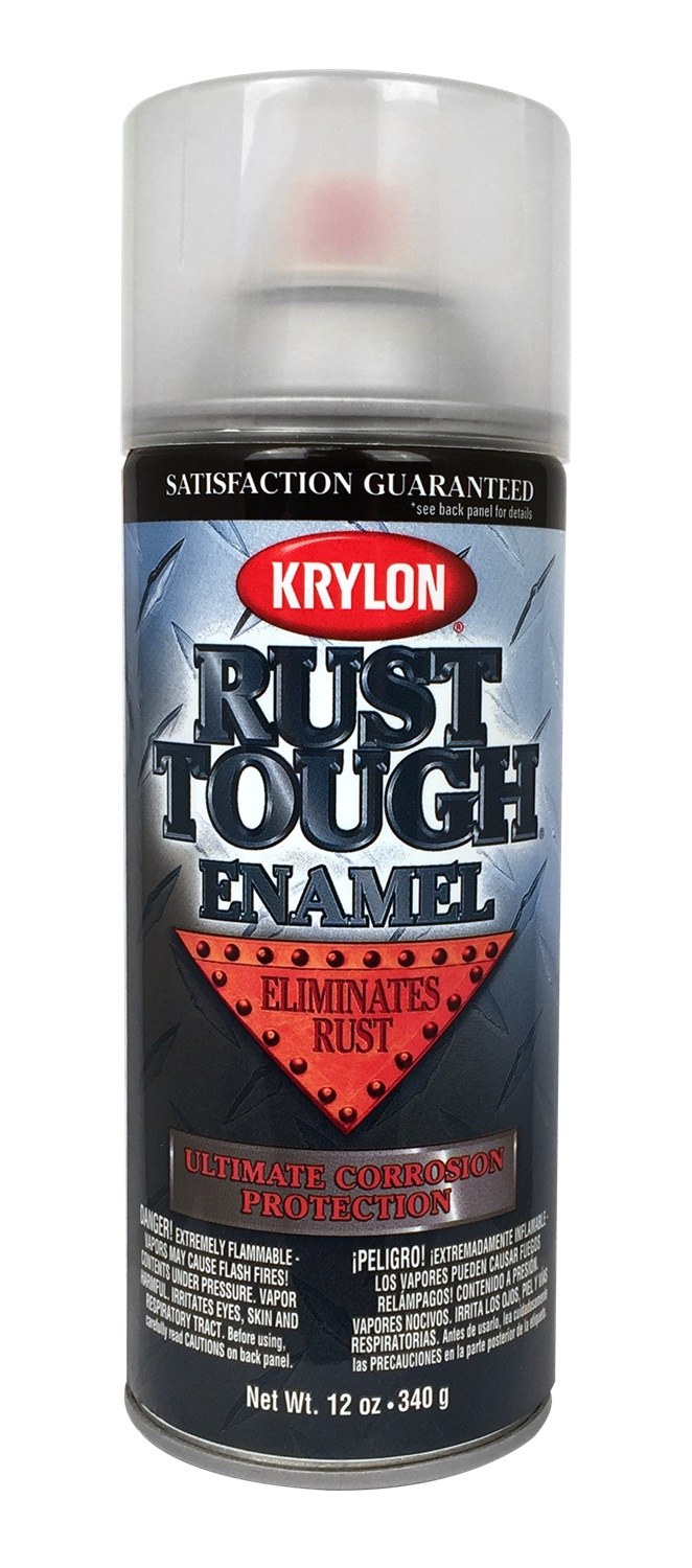 VHT Paint, Rust Tough ®, Use to Destroy Old Rust and Prevent New Rust, Gloss Clear, Aerosol Spray Can, 12 Ounce – RTA9247