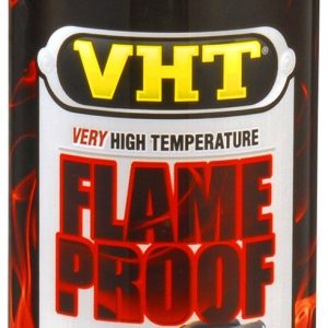 VHT Paint, Vht Flame Proof ™, Heat Resistant 1300-2000 Degrees Fahrenheit, Flat Black, Aerosol Spray Can, 11 Ounce – SP102