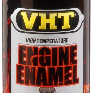 VHT Engine Paint, Heat Resistant to 550 Degrees Fahrenheit, Flat Black, 11 Ounce Aerosol Spray Can – SP130