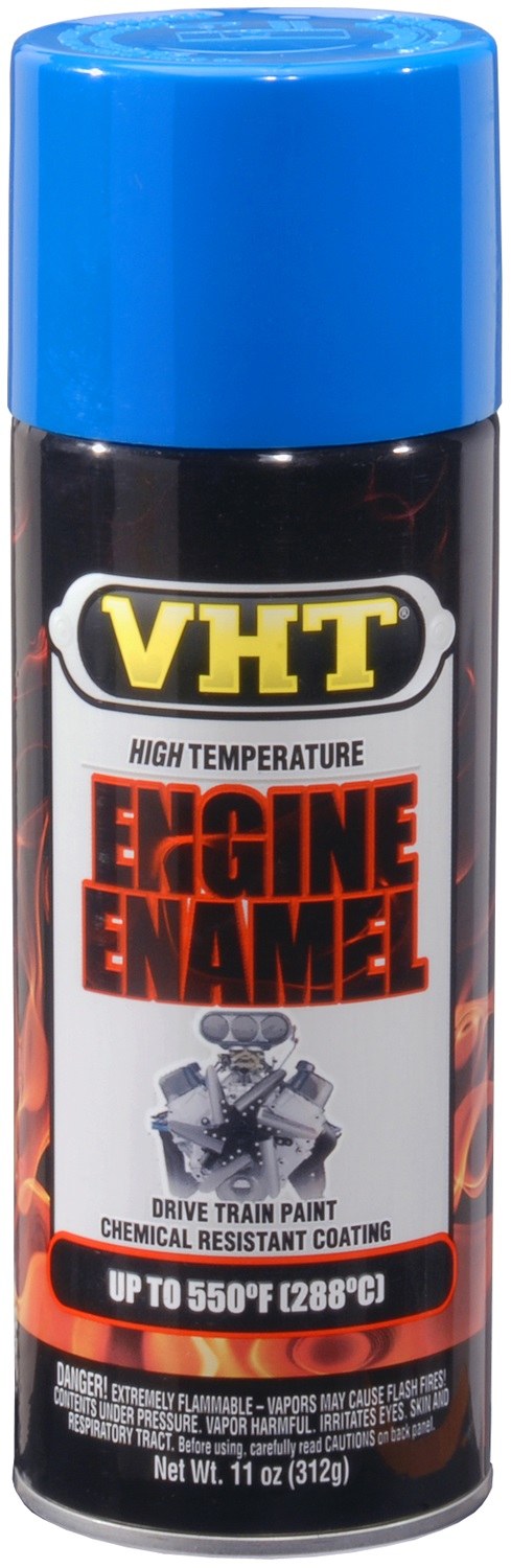 VHT Engine Paint, Heat Resistant to 550 Degrees Fahrenheit, Ford Light Blue, 11 Ounce Aerosol Spray Can – SP134