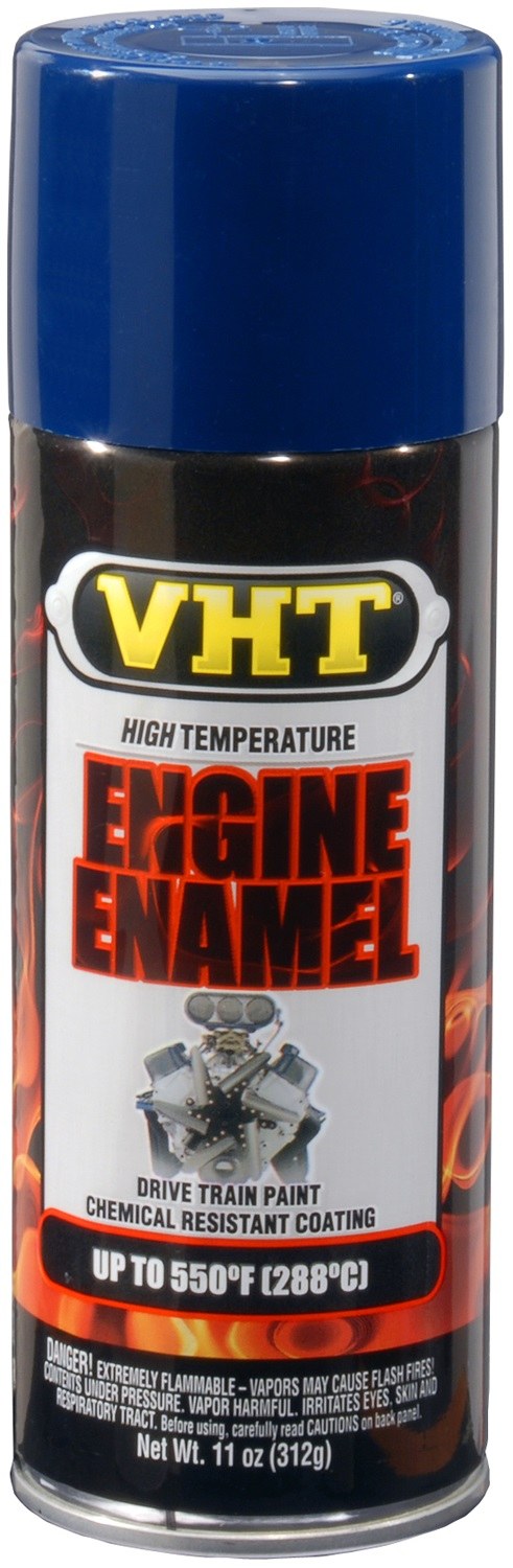 VHT Engine Paint, Heat Resistant to 550 Degrees Fahrenheit, New Ford Blue, 11 Ounce Aerosol Spray Can – SP138