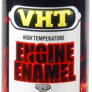 VHT Engine Paint, Heat Resistant to 550 Degrees Fahrenheit, GM Satin Black, 11 Ounce Aerosol Spray Can – SP139