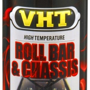 VHT Paint, Roll Bar and Chassis, Satin Black, Aerosol Spray Can, 11 Ounce – SP671
