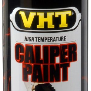 VHT Caliper Paint, Heat Resistant to 900 Degrees Fahrenheit, Satin Black, 11 Ounce Aerosol Spray Can – SP739