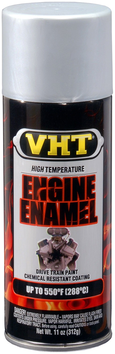 VHT Engine Paint, Heat Resistant to 550 Degrees Fahrenheit, Nu-Cast ™ Aluminum, 11 Ounce Aerosol Spray Can – SP995