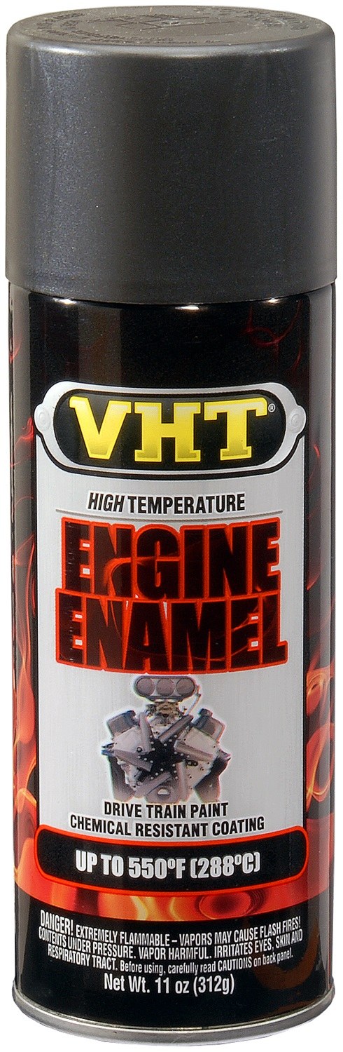 VHT Engine Paint, Heat Resistant to 550 Degrees Fahrenheit, Nu-Cast ™ Iron, 11 Ounce Aerosol Spray Can – SP997