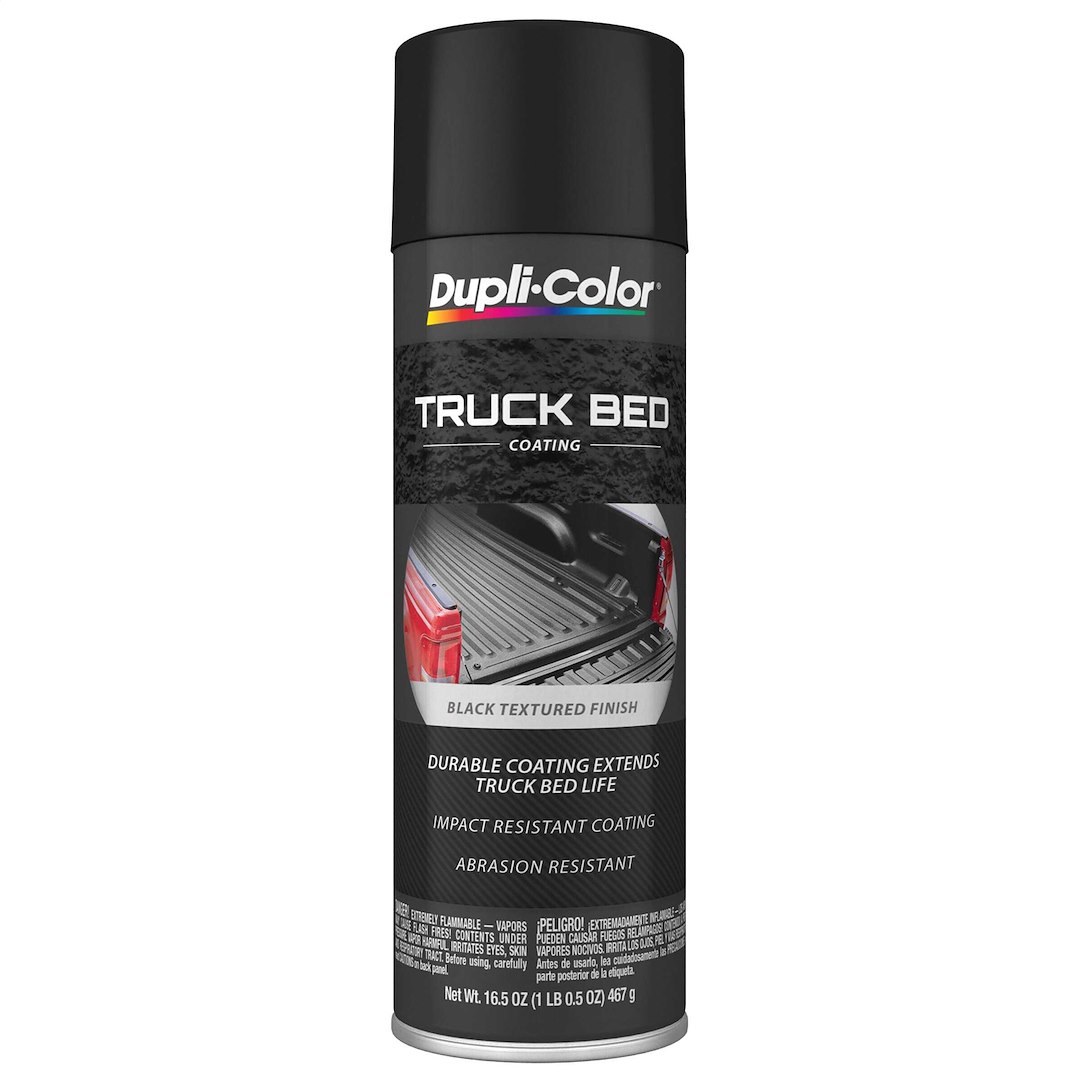 VHT Bed Liner, Truck Bed Coating, Spray-On, Black, Vinyl Polymer, 16.5 Aerosol Can – TR250