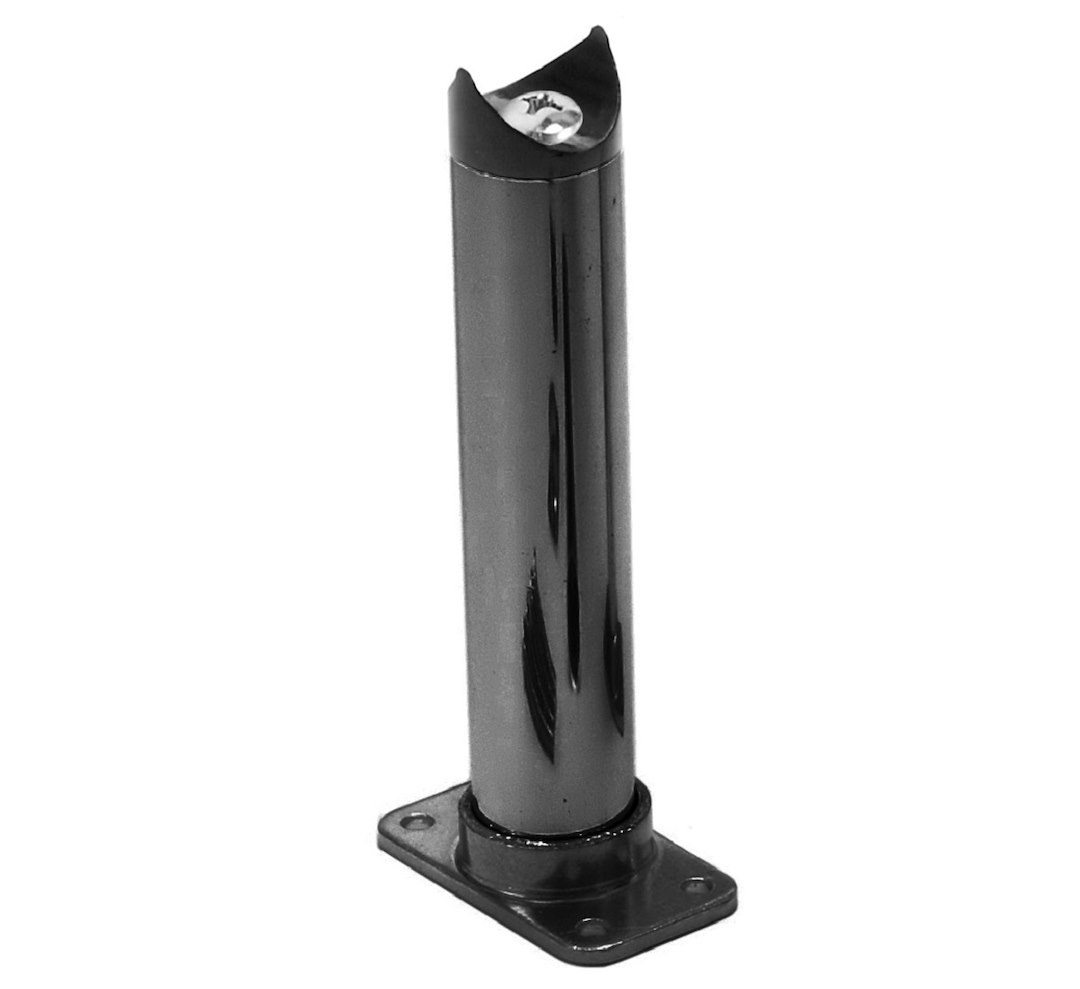 Stromber Ladder Stand Off, Use with Stromberg Carlson LA-401 and LA-401BA Exterior Ladders, 5 Inch, Black, Anodized Finish – 8535-B