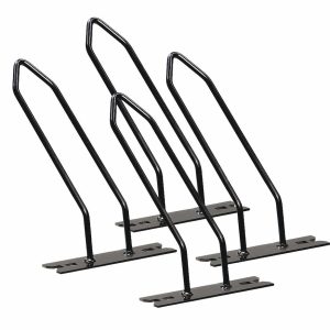 Stromber Bike Rack, Cargo Caddy, Cargo Carrier Mount, Holds 2 Bikes, Bike Tire Clamp with Straps, Without Lock, Non Foldable, Black – CC-125
