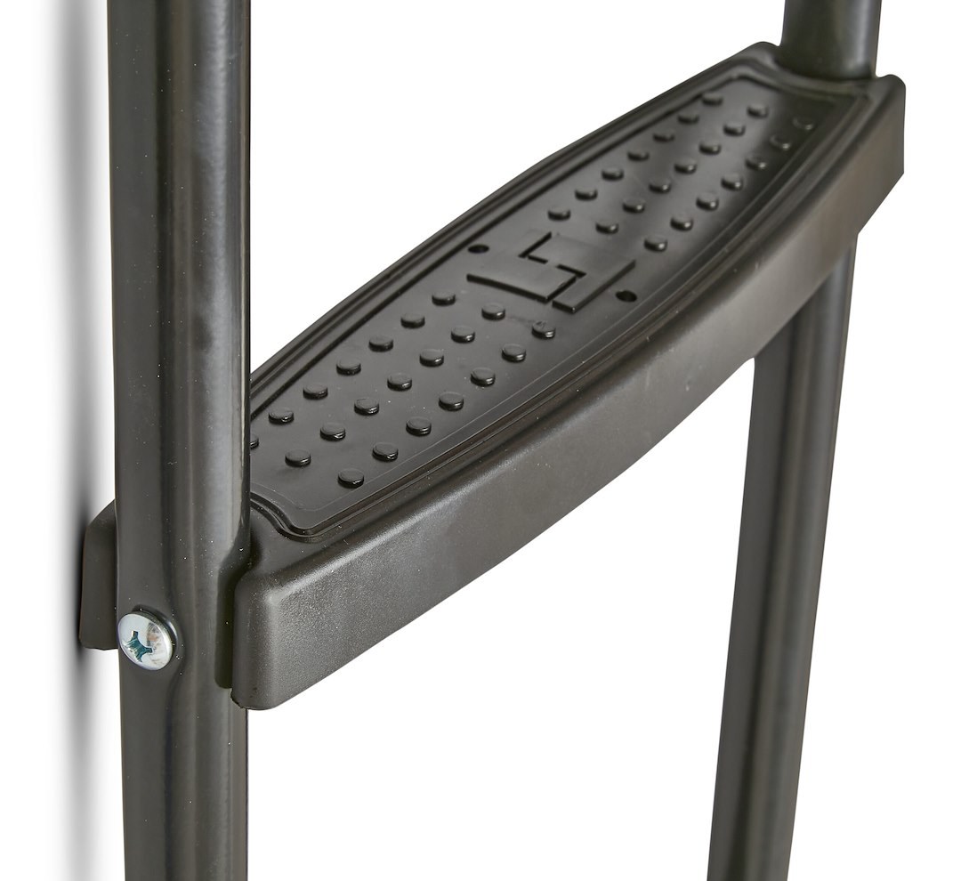 Stromber Bunk Ladder, 66 Inch Height, Aluminum, 250 Pound Load Capacity, 11 Degree Angled Style, 4 Steps Rubber Foot, Hook-On Mount – LA-2021466B