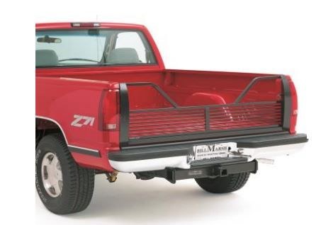 Stromber Tailgate, 100 Series, Vented, V Shape Non Louvered, Non Lockable, Painted, Black, Steel – VGD-10-100