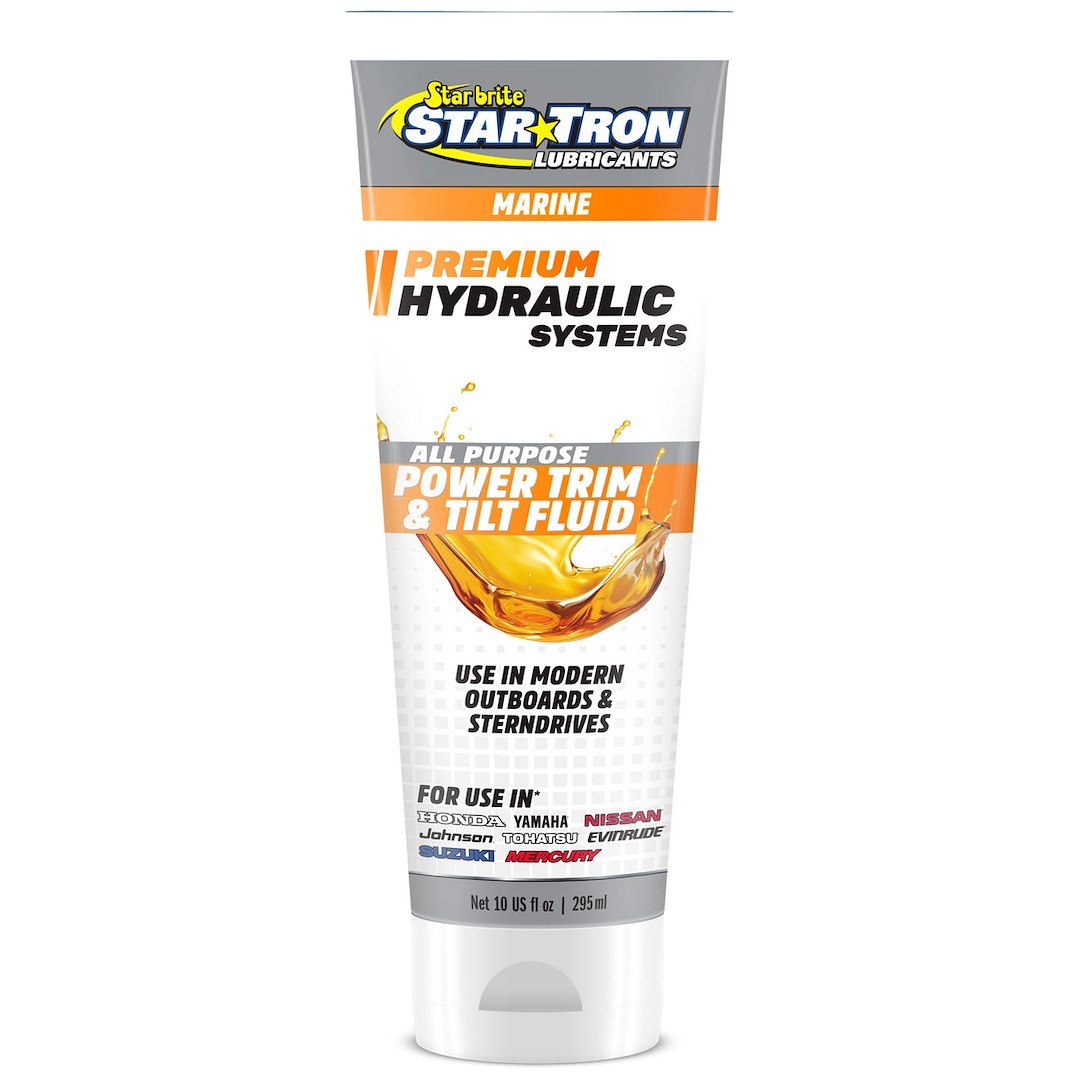 Star brite Hydraulic Fluid, Premium, Use for Modern Outboards and Sterndrives Hydraulic System, All Purpose Power Trim and Tilt Fluid – 028510P