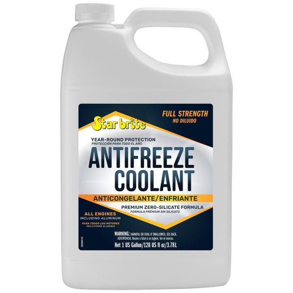 Star brite Engine Coolant, Ethylene Glycol Base, Green, 1 Gallon Jug, Single – 030200N