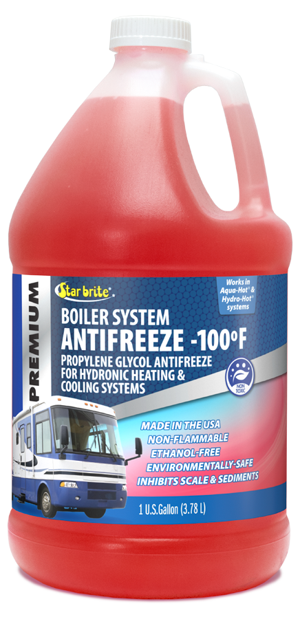 Star brite Heating System Antifreeze, Premium, Use IN Traditional Boiler/ Closed Boiler and Solar System, Propylene Glycol – 032700