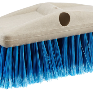 Star brite Car Wash Brush, Rectangular Brush Head, Without Garden Hose Connection, Blue Plastic Medium Bristle, Without Soap Dispenser – 040011