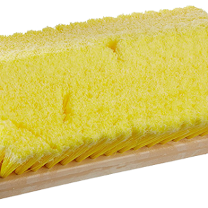 Star brite Car Wash Brush, 10 Inch Rectangular Head, Without Garden Hose Connection, Yellow Polymer Soft Bristle, Without Soap Dispenser – 040014