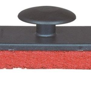 Star brite Car Wash Brush, Rectangular Brush Head, Without Garden Hose Connection, Medium Red Pad, Without Soap Dispenser, Single – 040021P