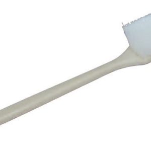 Star brite Car Wash Brush, Utility Brush, Rectangular Brush Head, With Long Handle, 20 Inch Overall Length, White Plastic Bristle – 040026