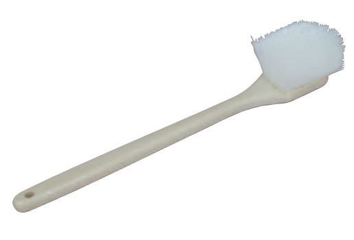 Star brite Car Wash Brush, Utility Brush, Rectangular Brush Head, With Long Handle, 20 Inch Overall Length, White Plastic Bristle – 040026