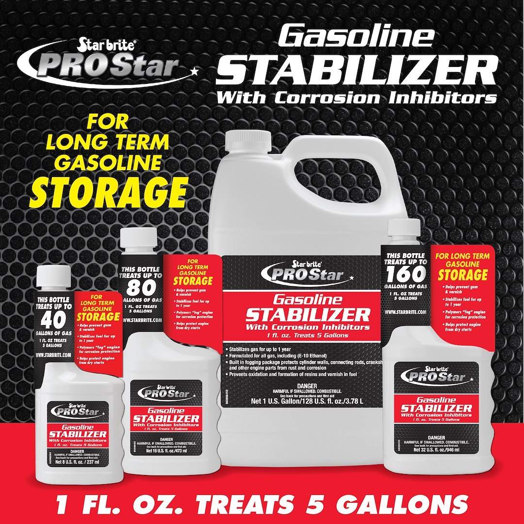 Star brite Fuel Stabilizer, Protects Gas and Engine Components During Storage, Gasoline, 16 Ounce Bottle, Single, With Us Label – 084316
