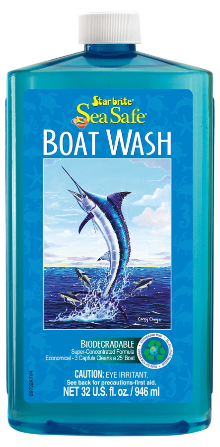 Star brite Car Wash, Sea Safe ®, Gel, 32 Ounce Bottle – 089732PW