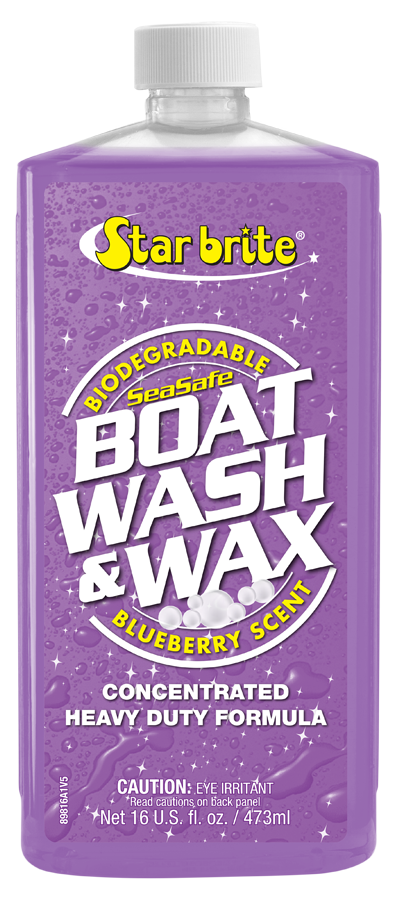 Star brite Car Wash, Liquid, With Wax, 16 Ounce Bottle, Single, With Us Label – 089816