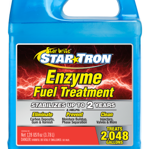 Star brite Fuel Additive, Star Tron®, Fuel Stabilizer, For Gasoline, Treats Up to 2048 Gallons, 1 Gallon Jug, Single – 093000N