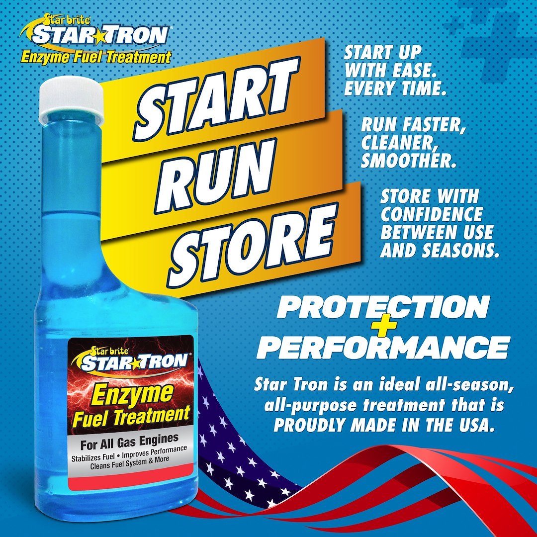 Star brite Fuel Additive, Star Tron ®, For Gasoline, Enzyme Fuel Treatment – 093008