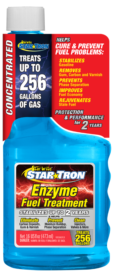 Star brite Fuel Additive, Star Tron ®, For Gasoline, Enzyme Fuel Treatment – 093016