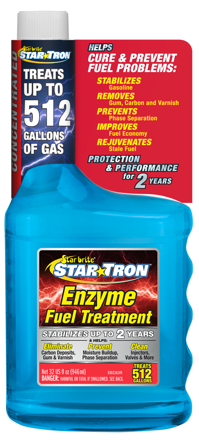 Star brite Fuel Additive, Star Tron ®, For Gasoline, Enzyme Fuel Treatment – 093032