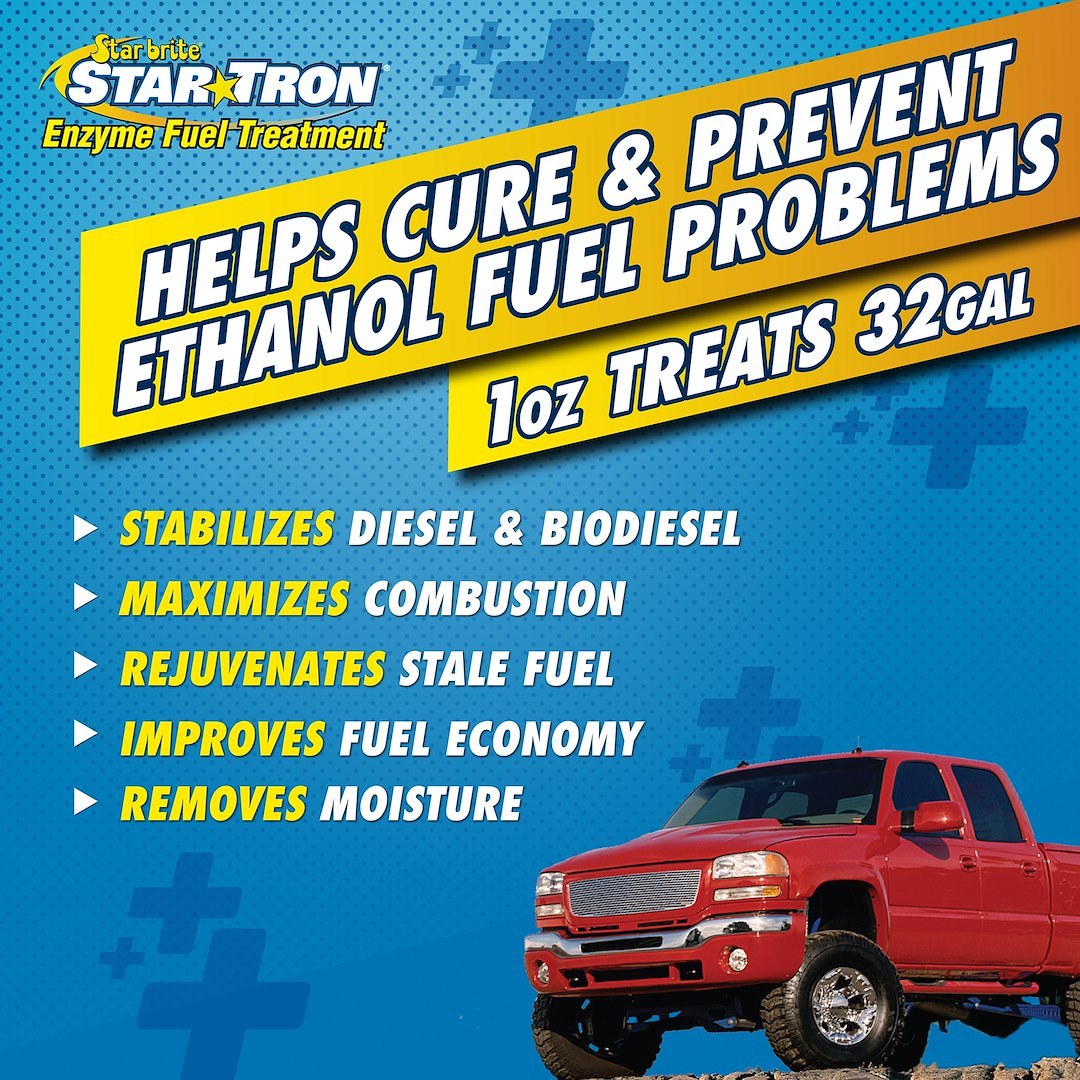 Star brite Fuel Additive, Star Tron®, Fuel Stabilizer, For Diesel, Treats Up to 4096 Gallons, 1 Gallon Jug, Single – 093100N