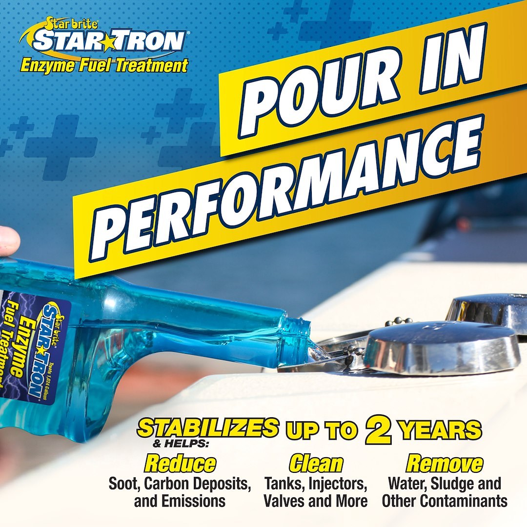 Star brite Ethanol Fuel Treatment, Star Tron ®, Used to Eliminates and Prevents Ethanol Fuel Problems, 16 Ounce Bottle, With Canadian Label – 093116C
