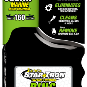 Star brite Fuel Additive, Star Tron® Enzyme® Formula Ring Clean+®, Ethanol Fuel Treatment, For Gasoline, Treats Up to 160 Gallons – 095616