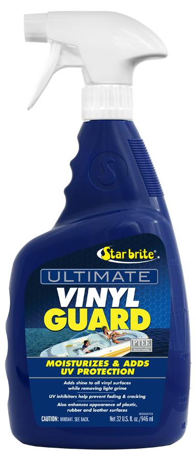 Star brite Vinyl Protectant, 32 Ounce Spray Bottle, Single, Use to Protect Vinyl/ Rubber/ Plastic and Leather Surfaces, With Us Label – 095932