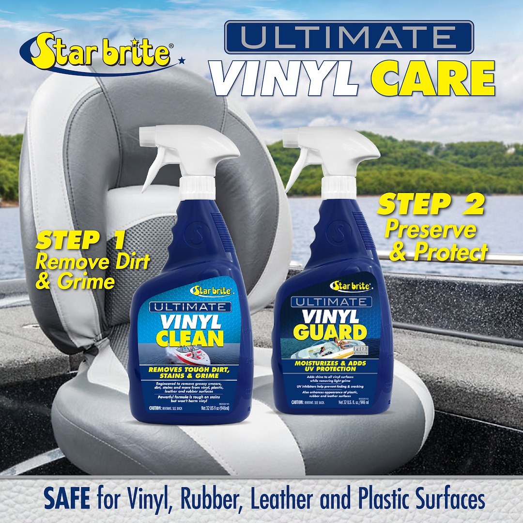 Star brite Vinyl Protectant, 32 Ounce Spray Bottle, Single, Use to Protect Vinyl/ Rubber/ Plastic and Leather Surfaces, With Us Label – 095932