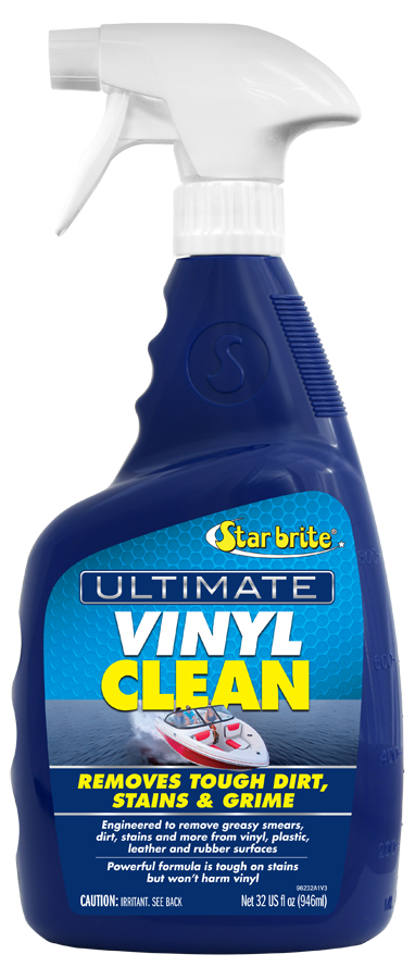 Star brite Vinyl Cleaner, Ultimate, 32 Ounce Spray Bottle, Single – 096232