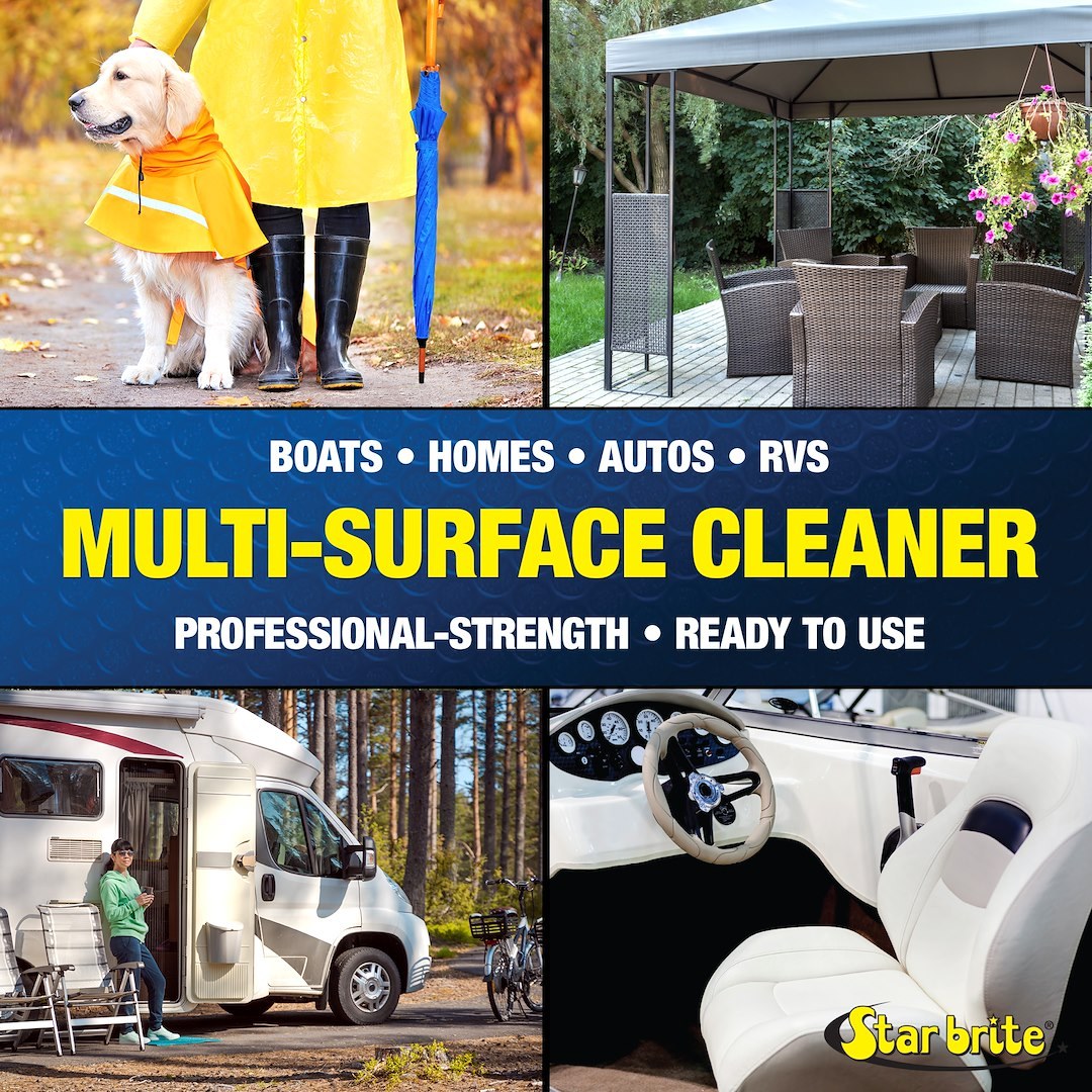 Star brite Vinyl Cleaner, Ultimate, 32 Ounce Spray Bottle, Single – 096232