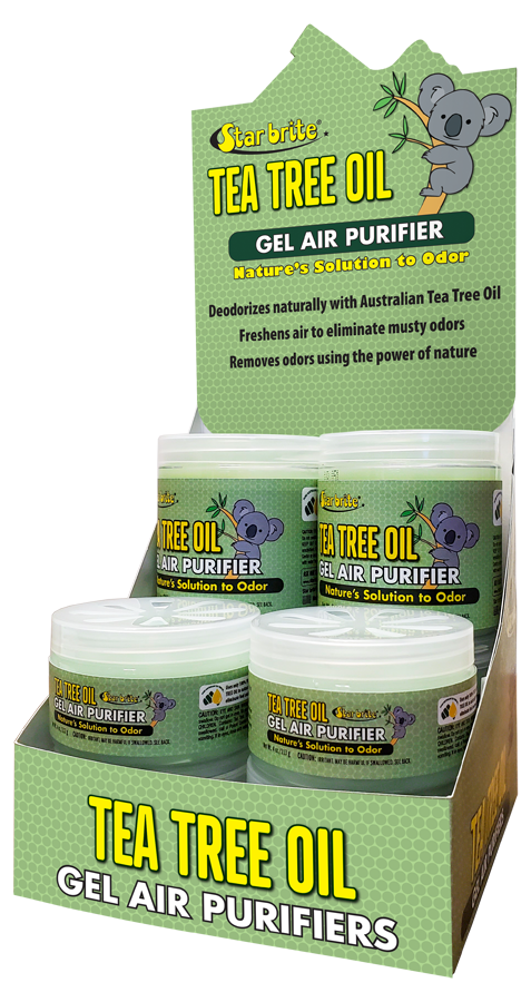 Star brite Point of Purchase Display, Pest Repellent, Tea Tree Oil Air Purifier Countertop Display – 096599