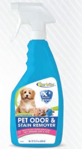 Star brite Carpet Cleaner, Use to Remove Odor and Stain on Carpet/ Fabric/ Upholstery/ Hard Surfaces, 22 Ounce Trigger Spray – 097722