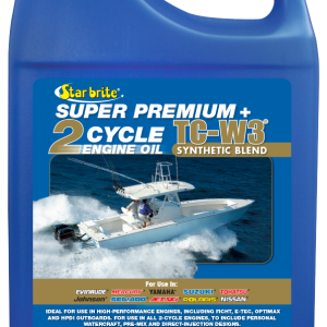 Star brite Oil, Used for 2-Stroke Engines, Synthetic, 1 Gallon Jug, Single, With Us Label – 19200
