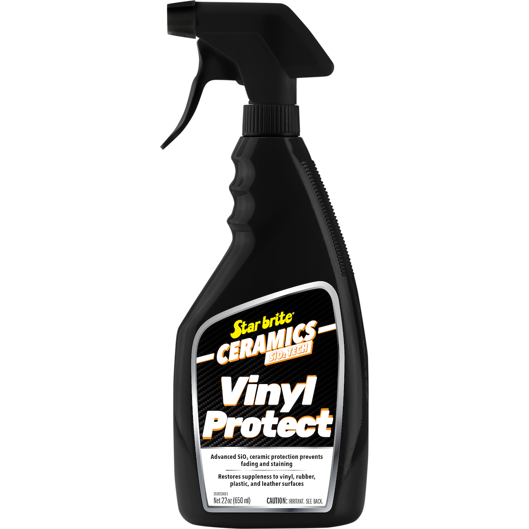 Star brite Vinyl Protectant, 22 Ounce, Use to Protect Vinyl/ Rubber/ Plastic and Leather Surfaces, Single, With Us Label – 203922
