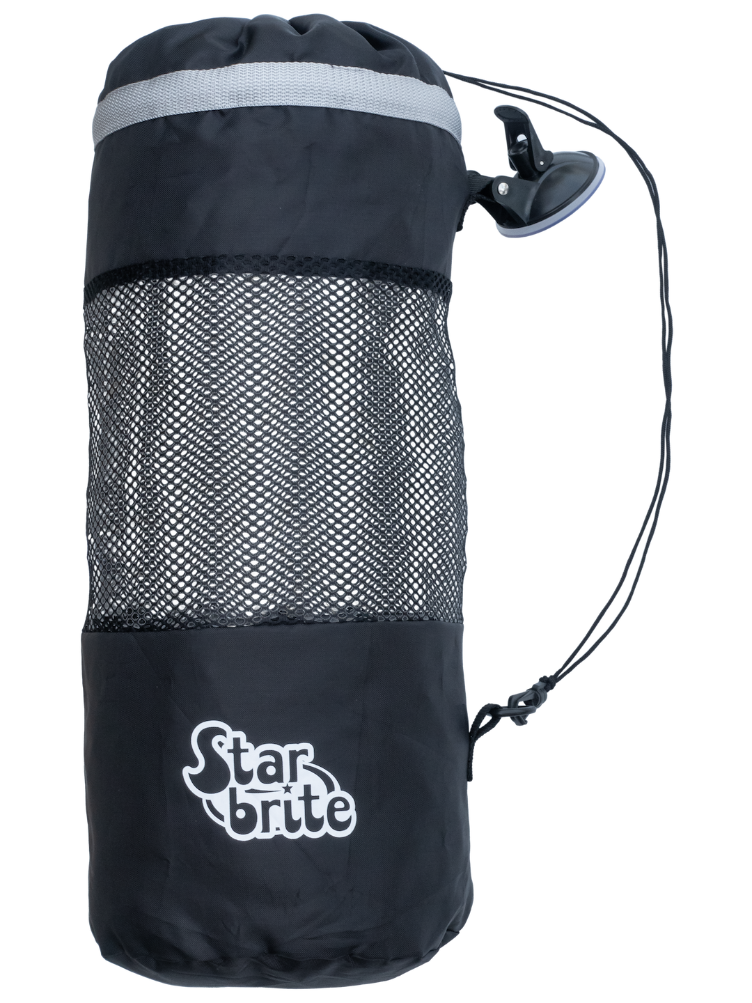 Star brite Trash Bag, Stow & Go ™, Locking Suction Cup Mount, Portable/ Reusable/ Washable, 5 Gallon Capacity, Mesh – 52074