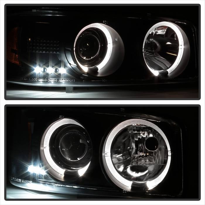 Spyder Auto Headlight Assembly, Signature Series, Projector Beam with LED Halo – 5009357