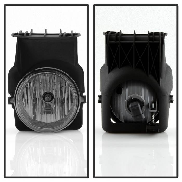Spyder Auto Driving/ Fog Light, Halogen Bulb, OE Size/ Shape, Fog Beam, Smoke Lens, Direct Bolt on Replacement Mount, With Two Lights – 5038388