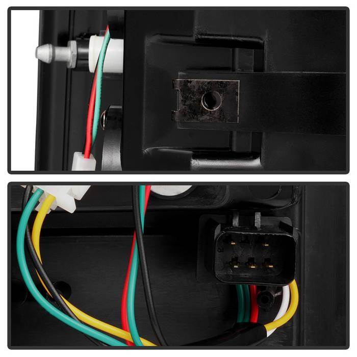 Spyder Auto Tail Light Assembly, LED, Smoke Lens, Black Housing, Uses OE Reverse Bulb – 5078094