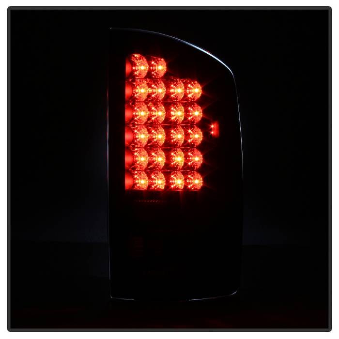 Spyder Auto Tail Light Assembly, LED, Smoke Lens, Black Housing, Uses OE Reverse Bulb – 5078094